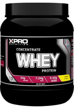 Xpro Concentrate Whey Protein Tozu Muz Aromalı 396 gr