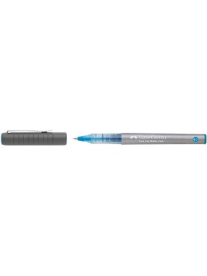 Tahtakalehobi Faber Castell Free Ink Roller Kalem 0.7 mm Gök Mavisi