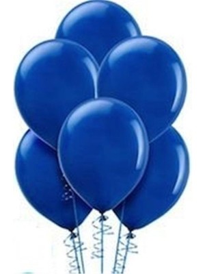 5 Adet Lacivert  Renk  Balon-Pastel- Pastel  Balon-Dogum Günü Parti Balonları