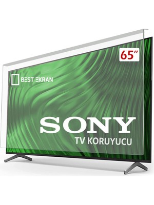 Best Ekran Sony KD-65XF8577 Tv Ekran Koruyucu - Sony 65" Inç 164 Ekran Kırılmaz Koruyucu
