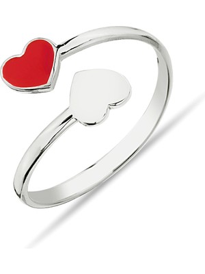 Argentum Concept 925 Ayar Gümüş Kalp Yüzük - Y014101