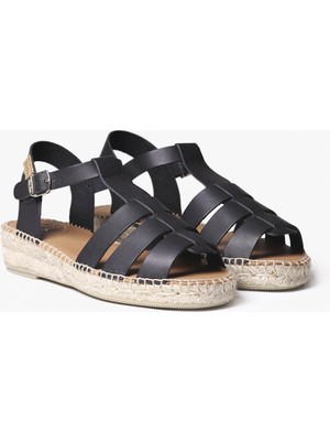 Toni Pons Kadın Sandalet Emma Toni Pons Sandal Leather Black