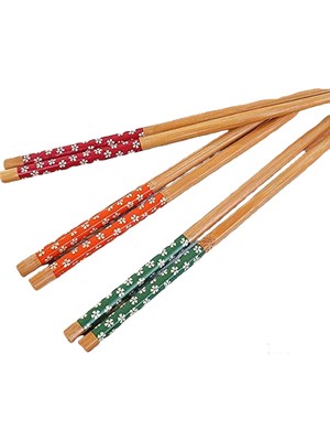 Adil Baba Özel Bambu Chopsticks 24,5 cm