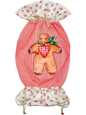 By Nihalce Kırmızı Ginger Poşetlik