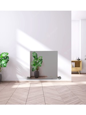 Aeon Ayna Tasarımlı Hestia Alüminyum Radyatör 800 x 445 Mat Eloksal