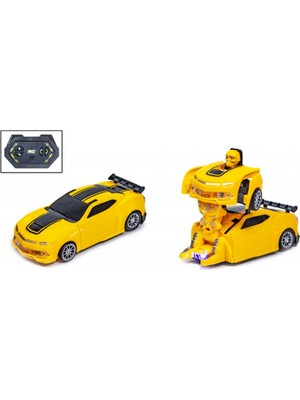 Duman Oyuncak Uzaktan Kumandalı Pilli Robota Dönüşen Araba Full Fonksiyon 1/24