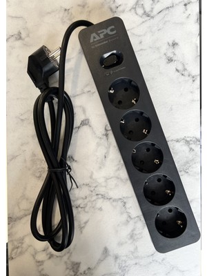 Schneider Electric Apc 5'li Akım Korumalı Priz Model PME5B-GR