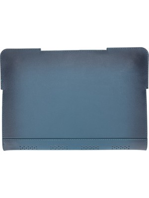 Bouletta Chester Deri 13-14 Inç Macbook Kılıfı BRN4EF Mavl