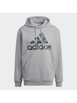 Adidas Essentials Camo Erkek Gri Sweatshirt (HL6927)