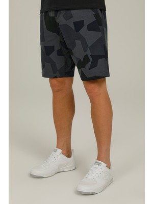 Superfly Men Sw Short Indıgo Camo Erkek Şort 22634-09