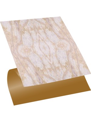Tink Kendinden Yapışkanlı Zemin Duvar Kaplama Mermer 019 Desenli Pvc Karo 30X30 cm (4 Adet) 0,36 M2