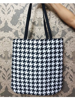 Körfez Kırlent Trend Desen Baskılı Kumaş Heybe Çanta