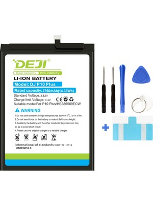 Deji Huawei P10 Plus / Mate 20 Lite Uyumlu Mucize Batarya / Hb386589ecw