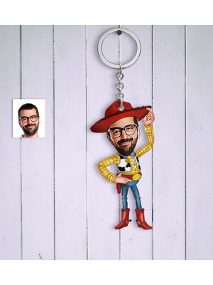 BK Kişiye Özel Bay Toy Story Karikatür Anahtarlık