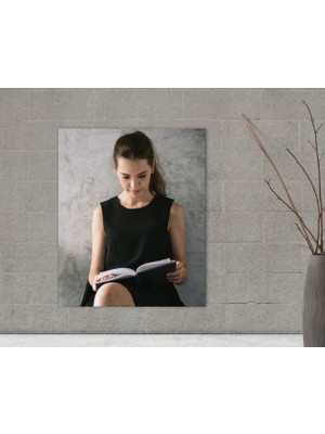 BK Kişiye Özel Fotoğraflı Dekoratif Ahşap Tablo 13X15CM