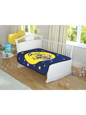 Taç Lisanslı Bebek Battaniye Fb Fenerbahçe Star Baby