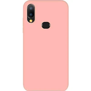 Huawei Y7 2019 Dub-Lx1 Kılıf Lansman Silikon Mat Yüzey Içi Kadife Kapak Tpu