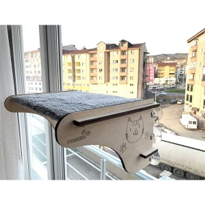 Cama Asılan Vantuzlu Kedi Yatağı
