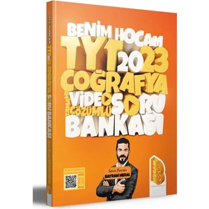Benim Hocam Yayınları  TYT 2023 Coğrafya Tamamı Video Çözümlü Soru Bankası