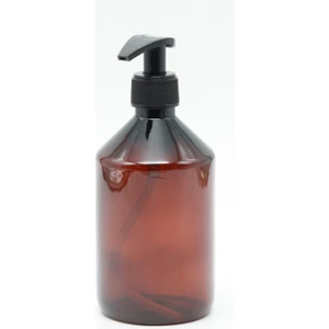 Kahverengi Sabun Şişesi, 500ML Sabun Şişesi, Plastik Sabun Şişesi
