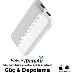 iData Air 64 Gb Hafızalı Çift Çıkışlı 10000 mAh Powerbank