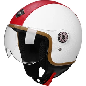 Black Tea Retro Kask (Yurt Dışından)