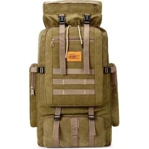 75L Açık Askeri Yürüyüş Sırt Çantası Su Geçirmez Taktik Seyahat Kamp Büyük Kapasiteli Molle Spor Askeri Çanta | Tırmanma Çantaları (Yurt Dışından)