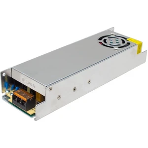 24 Volt - 16.5 Amper Fanlı Slim Metal Kasa Adaptör