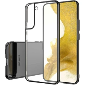 Galaxy S22 Uyumlu Kılıf Arkası Şeffaf Sert Silikon Vonn Kapak