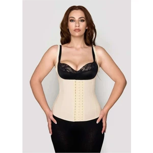 Askılı Latex Göbek Korse Extra Double Korse Ten Renk
