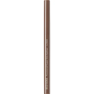The Saem Uzun Süreli Kalıcı Süper Ince Eyeliner - Eco Soul Powerproof Super Slim Eyeliner- Teddy Brown