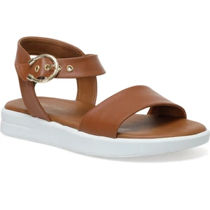 22S-236 2fx Taba Kadın Düz Sandalet