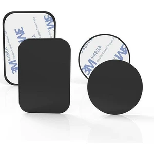 2ADET Telefon Araç Içi Tutucu Stant Metal Plaka Magnetic Mıknatıslı Tutucular Için Metal Saç Seti 3m