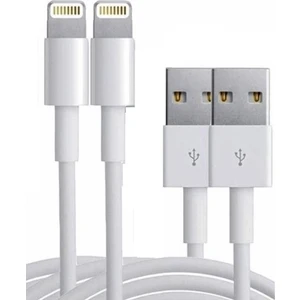 Iphone Uyumlu 2ADET Şarj Aleti Kablosu 1m 5 6 7 8 Plus Xs Max 11 Lightning USB Kablosu