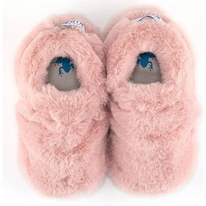 Furry Furry Pembe Kürk Barefoot Patik