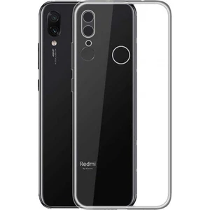 Xiaomi Redmi Note 7 Pro Kılıf Şeffaf Silikon Kamera Korumalı 3D