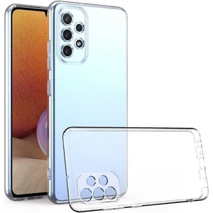 Samsung Galaxy A32 4g Kılıf Şeffaf Silikon Kamera Korumalı 3D