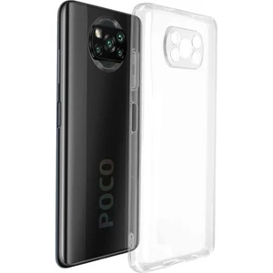 Poco X3 Pro Kılıf Şeffaf Silikon Kamera Korumalı 3D