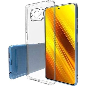 Poco X3 Nfc Kılıf Şeffaf Silikon Kamera Korumalı 3D