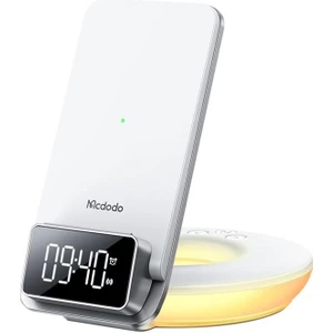 CH-1610 4in1 15W Wireless Şarj Standı-Beyaz