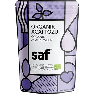 Saf Nutrition Saf Organik Açai Tozu 60 gr