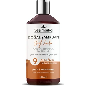 Doğal Şampuan - Yağlı Saçlar Için