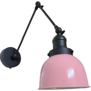 Retro Metal Dekoratif Akrobatik Rustik Pembe Mafsallı Duvar Aplik