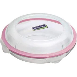 Glassclock Yuvarlak Plus Cam Saklama Kabı 800ML