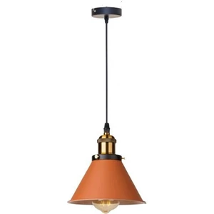 Retro Dekoratif Tekli Bakır Rustik Metal Sarkıt Avize 17 cm