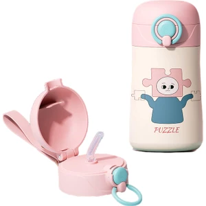 400 ml. Paslanmaz Çelik Taşınabilir Yalıtımlı Çocuk Suluklar Mataralar (Yurt Dışından)