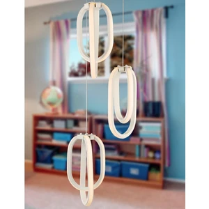 Göktuğ 3.lü Avize Beyaz