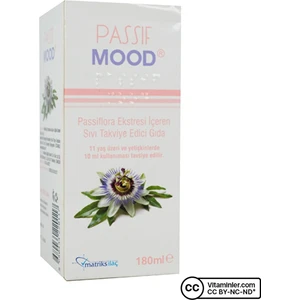 Passif Mood Passiflora Ekstraktı 180 ml