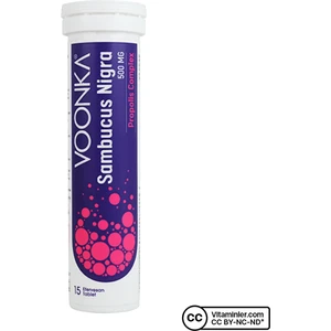 Sambucus Nigra Propolis Complex 15 Efervesan Tablet
