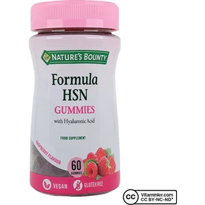 Nature's Bounty Formula Hsn Gummies With Hyaluronic Acid 60 Çiğnenebilir Form